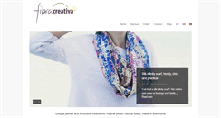 Desktop Screenshot of fibracreativa.com